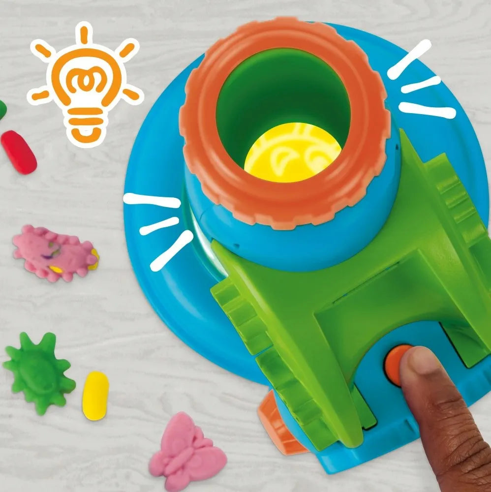 PLAY-DOH modelino rinkinys Mikroskopas su lempute ir priedais G0494