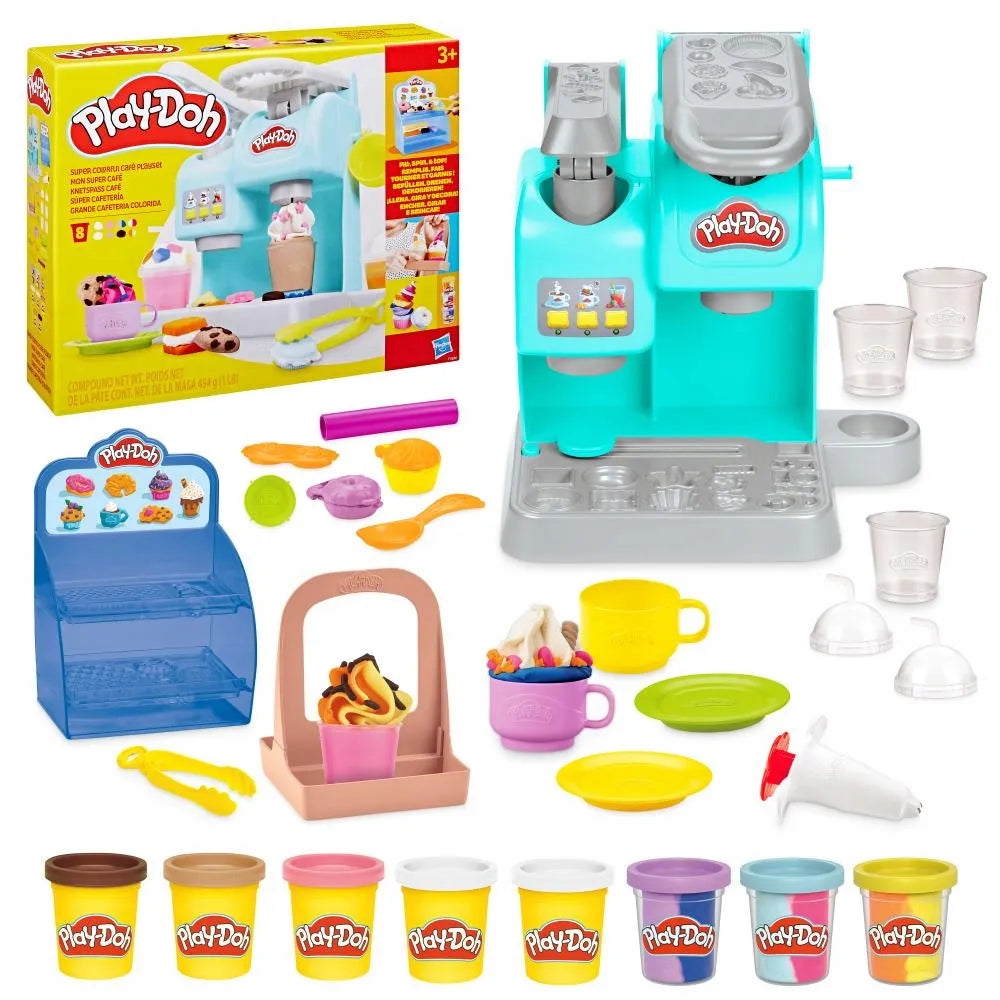 PLAY-DOH modelino rinkinys Super spalvinga kavinė F5836