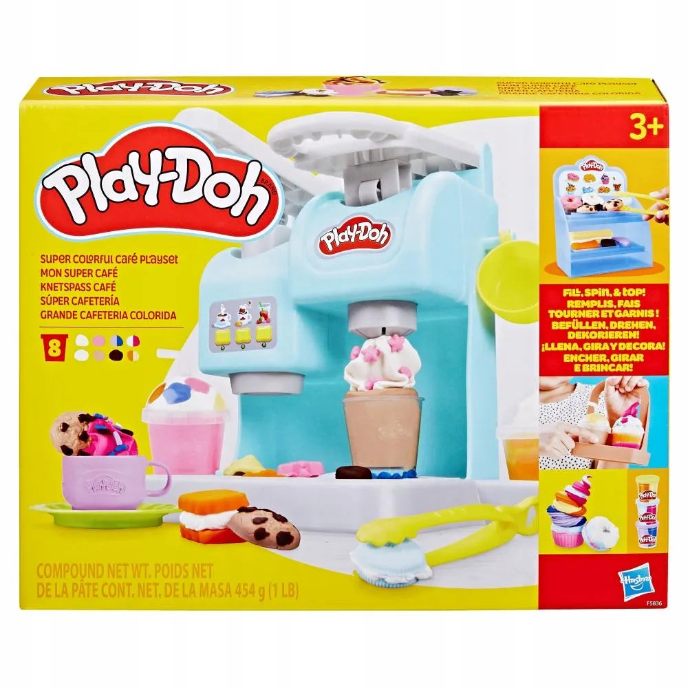 PLAY-DOH modelino rinkinys Super spalvinga kavinė F5836
