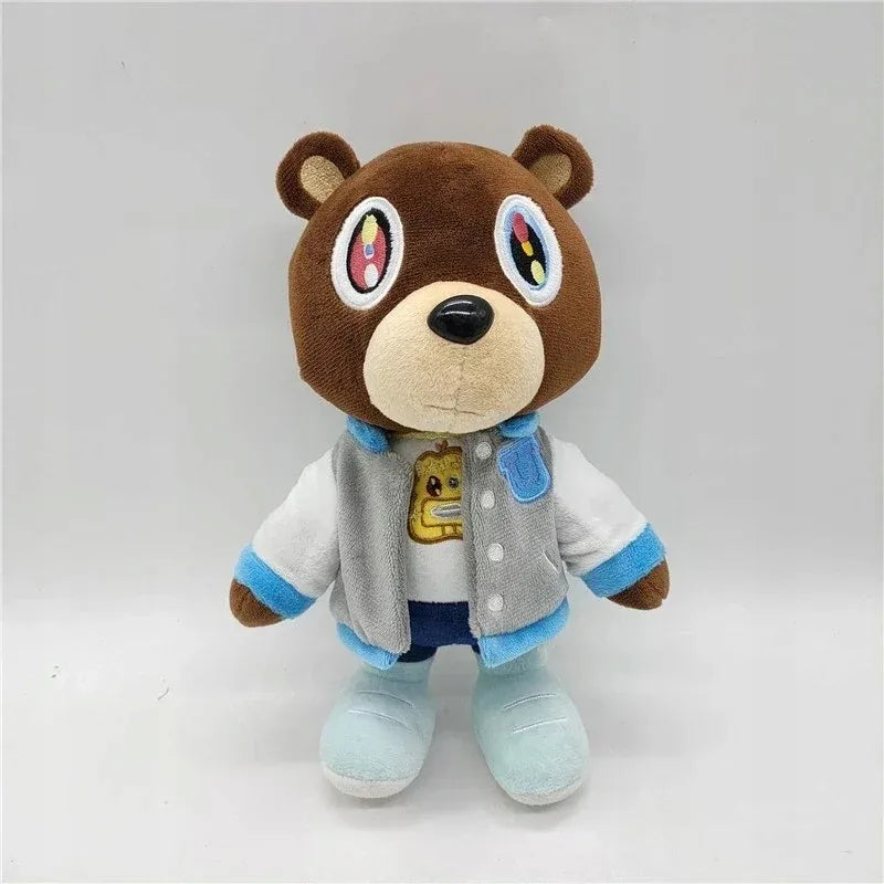Pliušinis meškiukas Kanye West Plush Graduation žaislas hiphop gerbėjams
