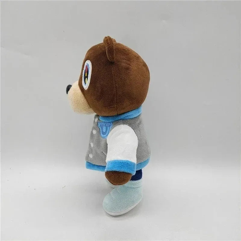 Pliušinis meškiukas Kanye West Plush Graduation žaislas hiphop gerbėjams