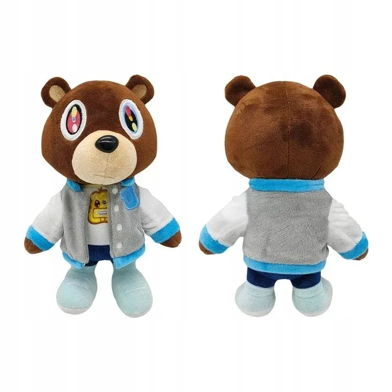 Pliušinis meškiukas Kanye West Plush Graduation žaislas hiphop gerbėjams