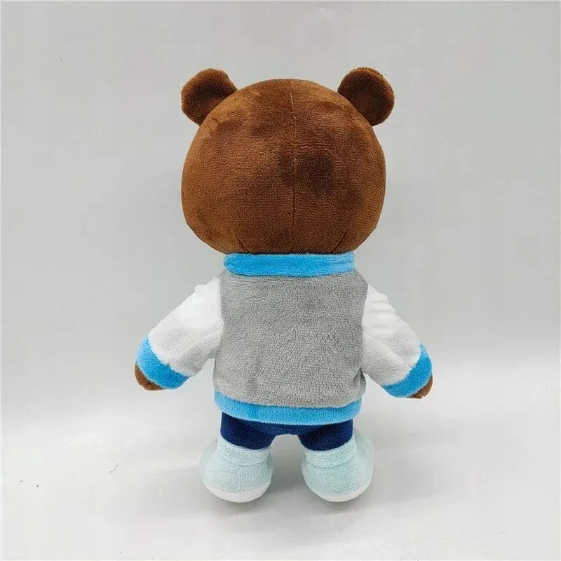Pliušinis meškiukas Kanye West Plush Graduation žaislas hiphop gerbėjams