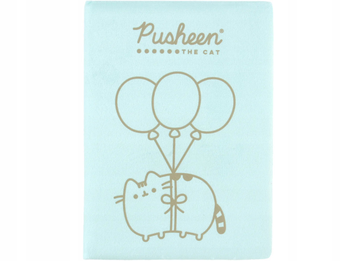 Pliušinis užrašų knygelė A5 96 lapų linijomis Pusheen Majewski