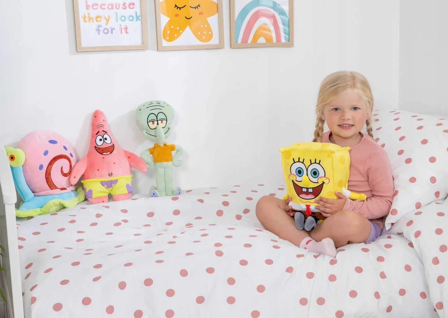 Pliušinis žaislas GACUŚ sraigė SpongeBob Kanciastoporty 24 cm