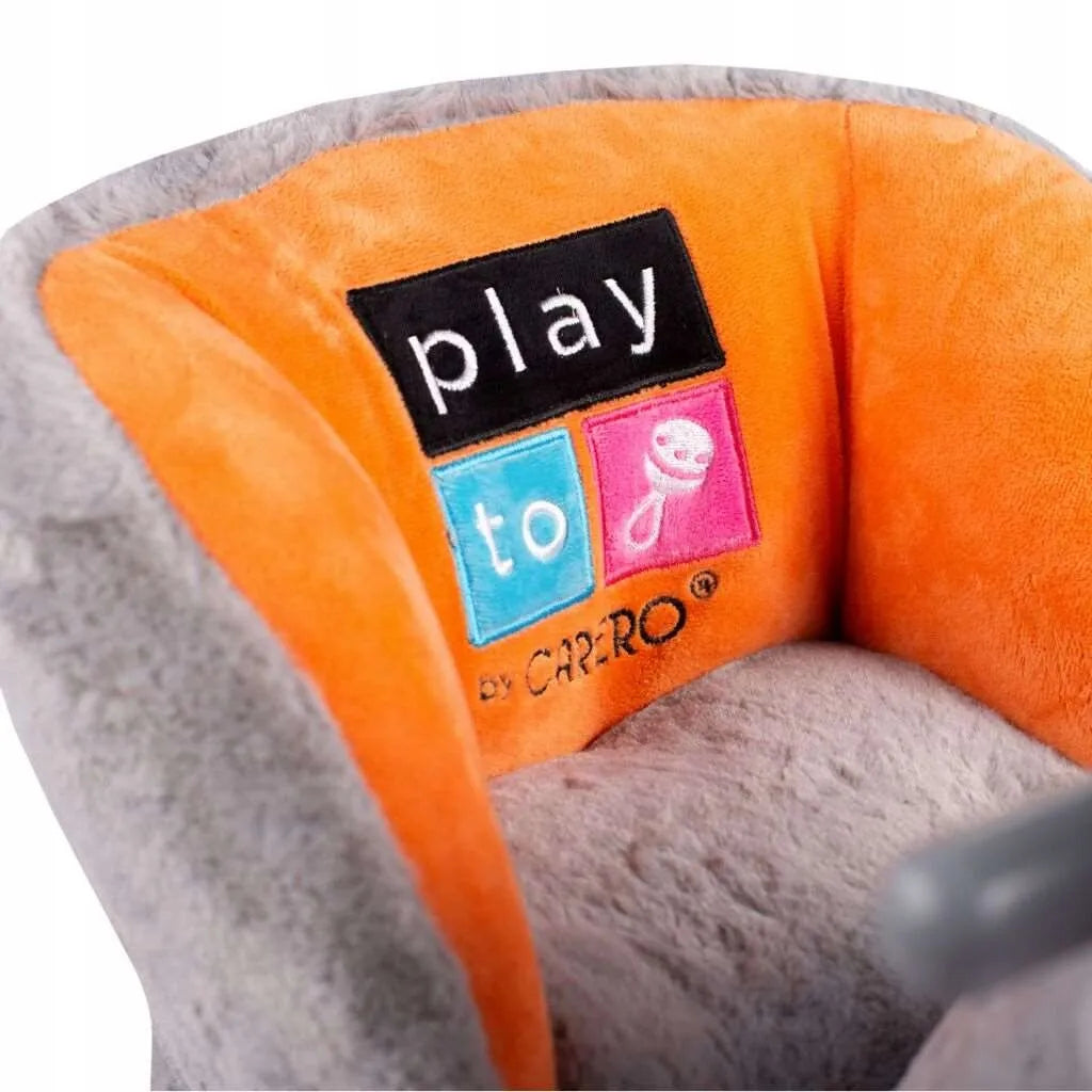 Rokoja ant bėgių su melodija ir ratukais PlayTo drambliukas