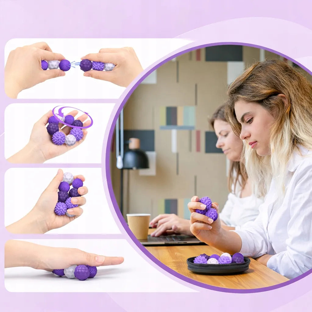 Sensoriniai magnetiniai antistresiniai kamuoliukai
