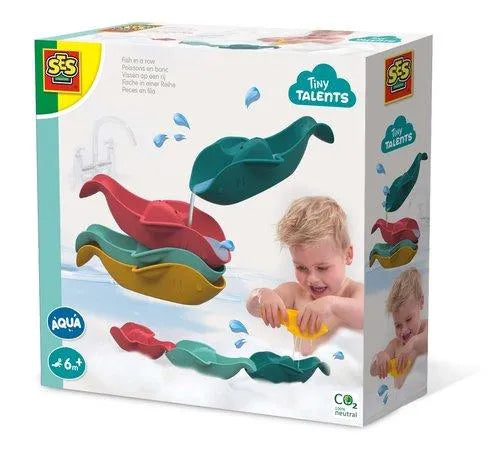 SES Creative vonios žaislas safari gyvūnai 14 vnt.