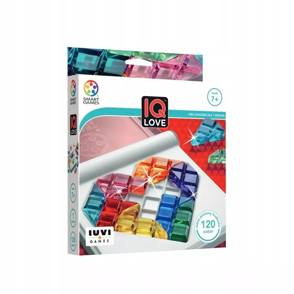 Širdelės formos galvosūkis IQ Love