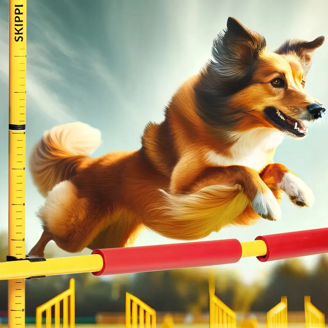 Skippi kliūtis šokinėjimui su „Hobby Horse“ arkliuku, 135 cm