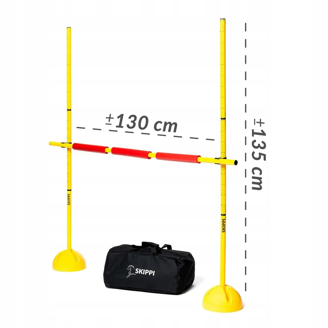 Skippi kliūtis šokinėjimui su „Hobby Horse“ arkliuku, 135 cm