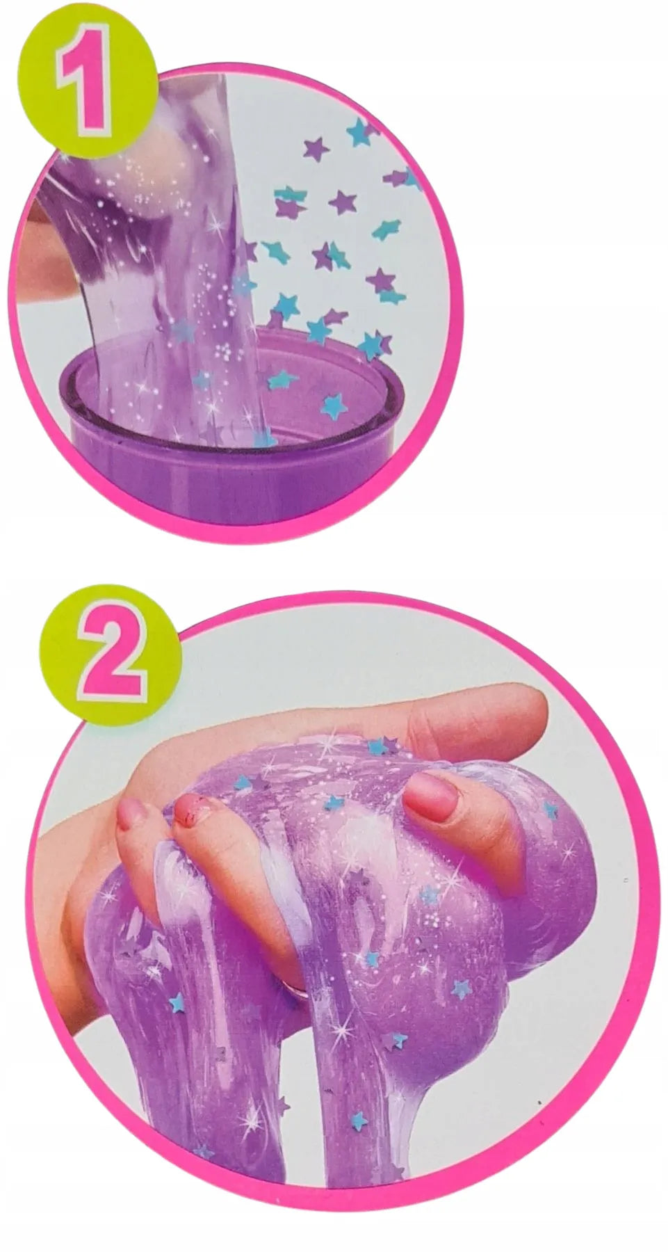 SLIME SHAKER plastilino rinkinys 3 vnt. magiškas gleivių rinkinys pasidaryk pats C7