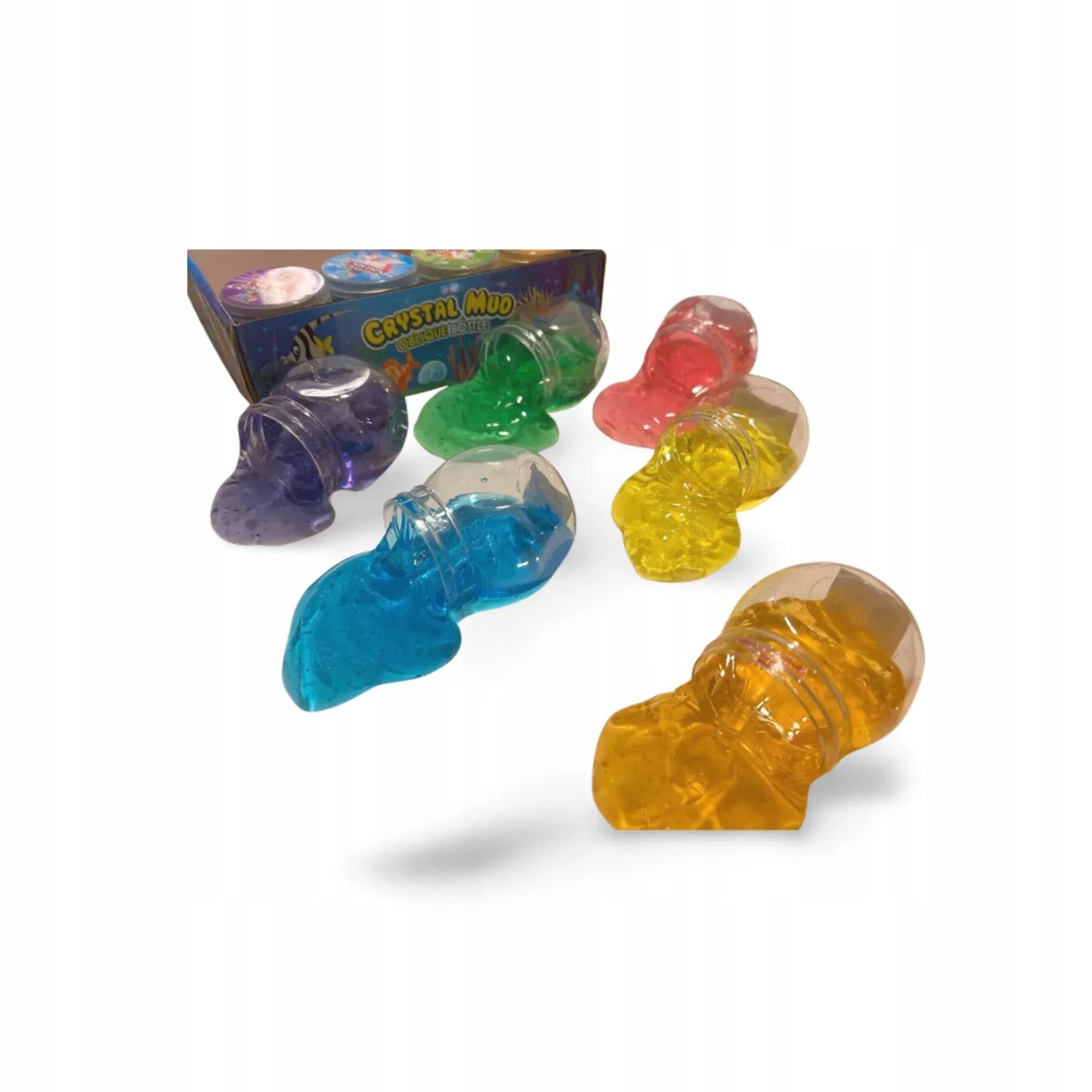 Slime želė masė su vienaragiu, 12 vnt. rinkinys