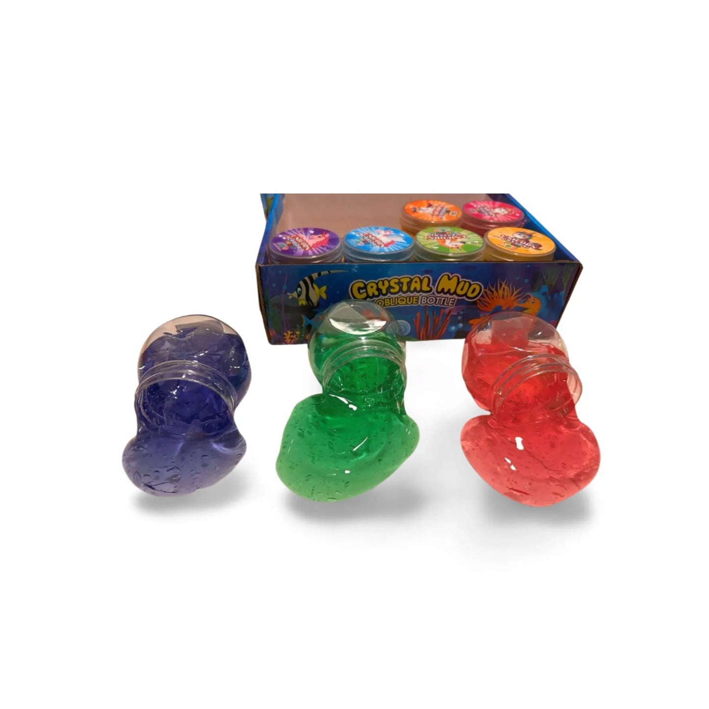 Slime želė masė su vienaragiu, 12 vnt. rinkinys