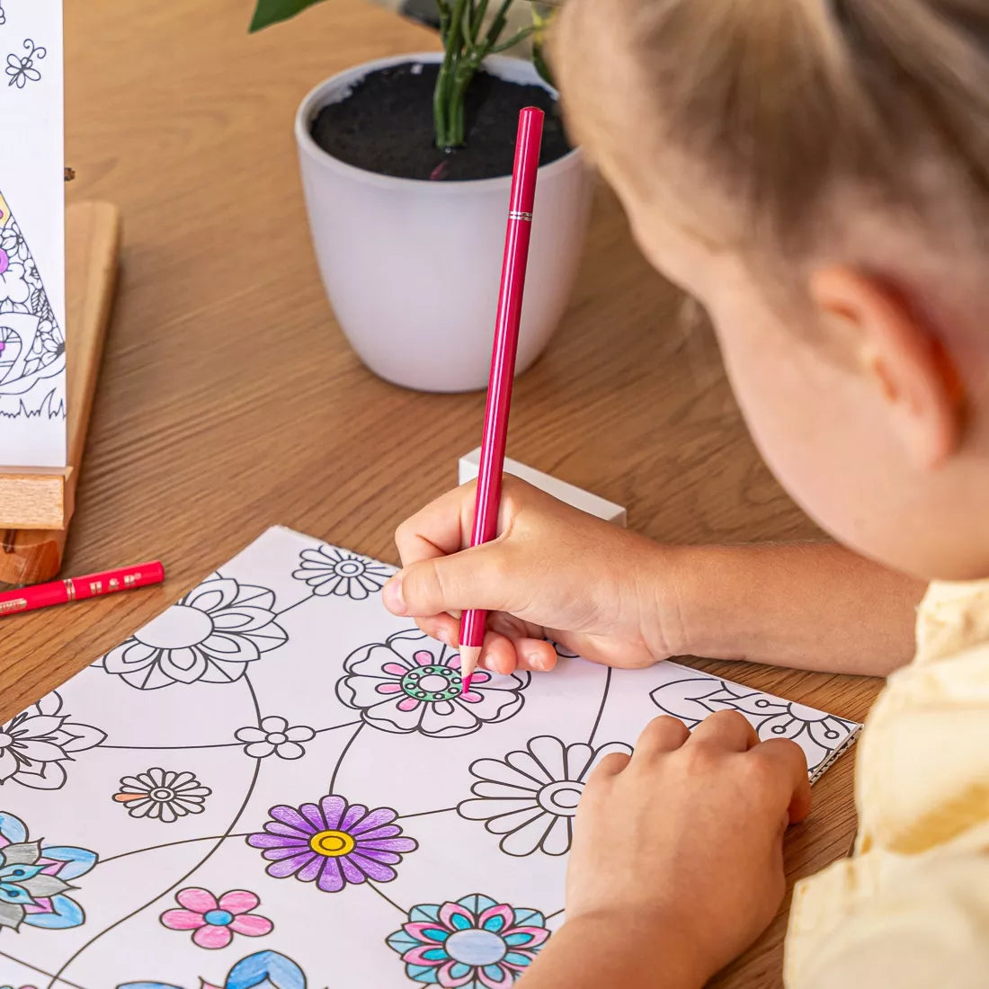 Spalvotų pieštukų rinkinys Ragi, 72 elementai