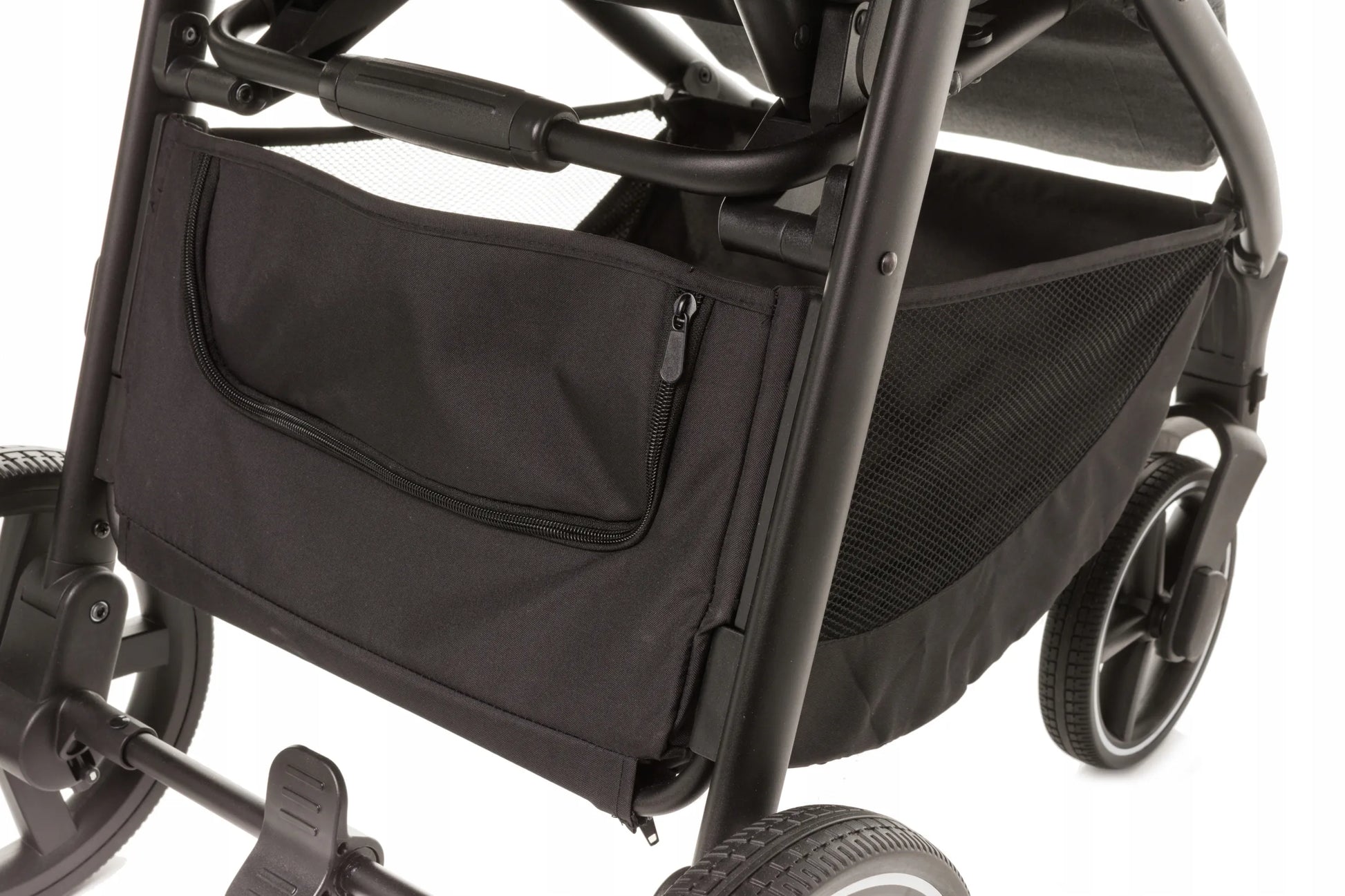 Sportinis vežimėlis 4Baby Stinger PRO Light Grey, geliniai ratai, aliuminis rėmas, iki 22 kg