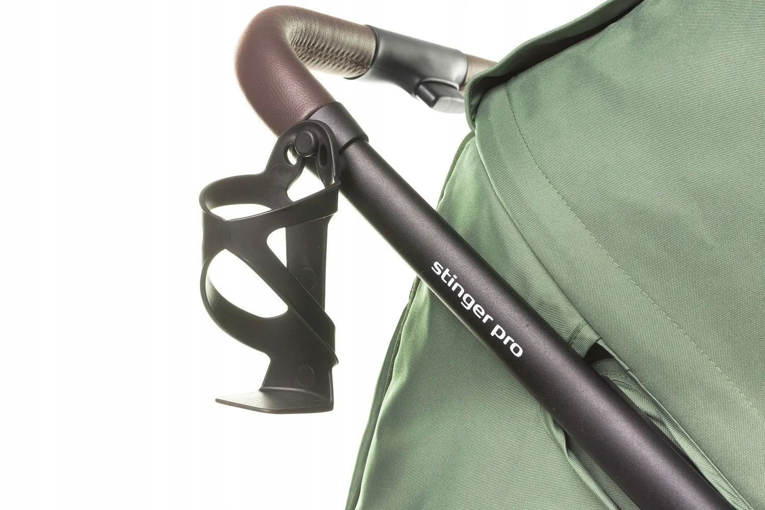 Sportinis vežimėlis 4BABY Stinger PRO Olive, geliniai ratai, sulankstomas