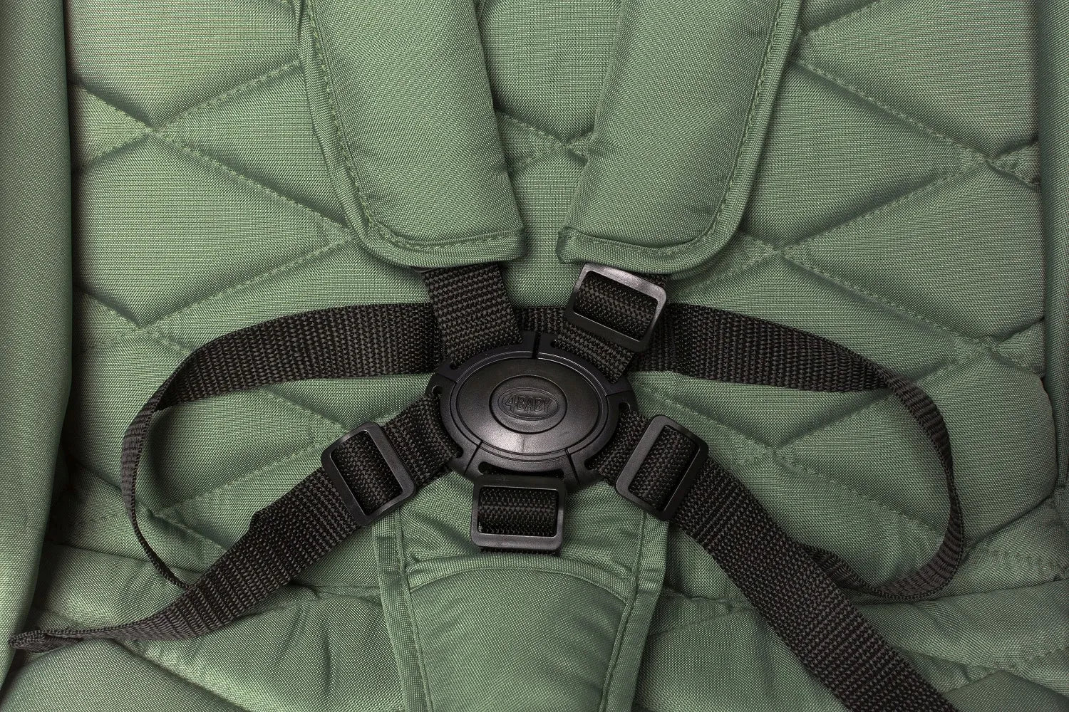 Sportinis vežimėlis 4BABY Stinger PRO Olive, geliniai ratai, sulankstomas