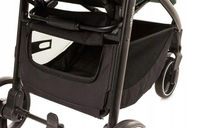 Sportinis vežimėlis 4BABY Stinger XXIII – lengvas, patvarus, iki 22 kg, su tvirtais ratais