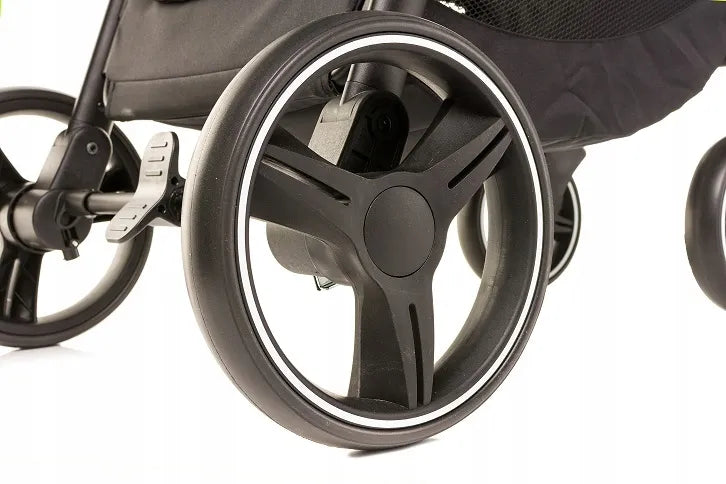 Sportinis vežimėlis 4BABY Stinger XXIII – lengvas, patvarus, iki 22 kg, su tvirtais ratais