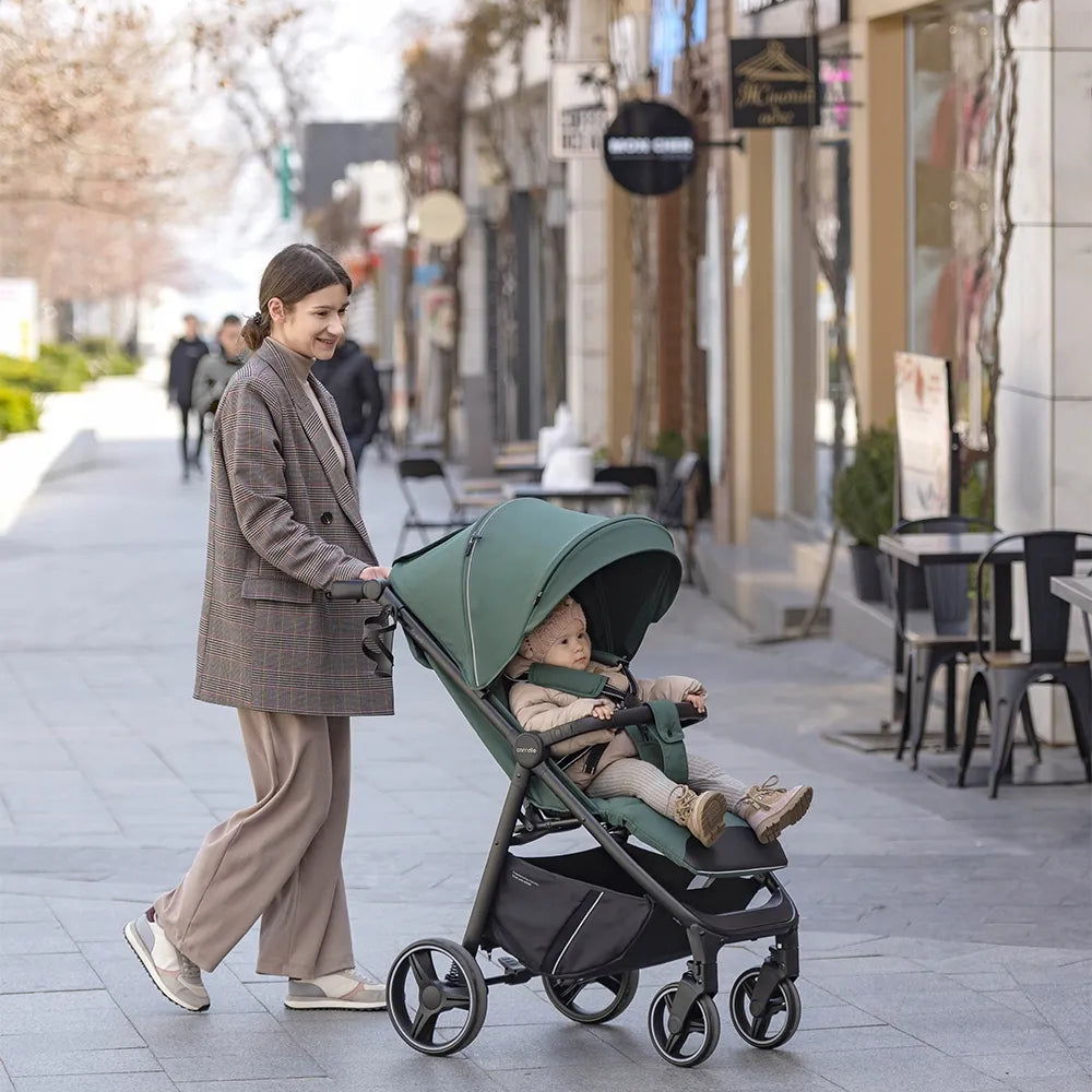 Sportinis vežimėlis Carrello Bravo 8512 Spring Green, dideli ratai, 0-22 kg