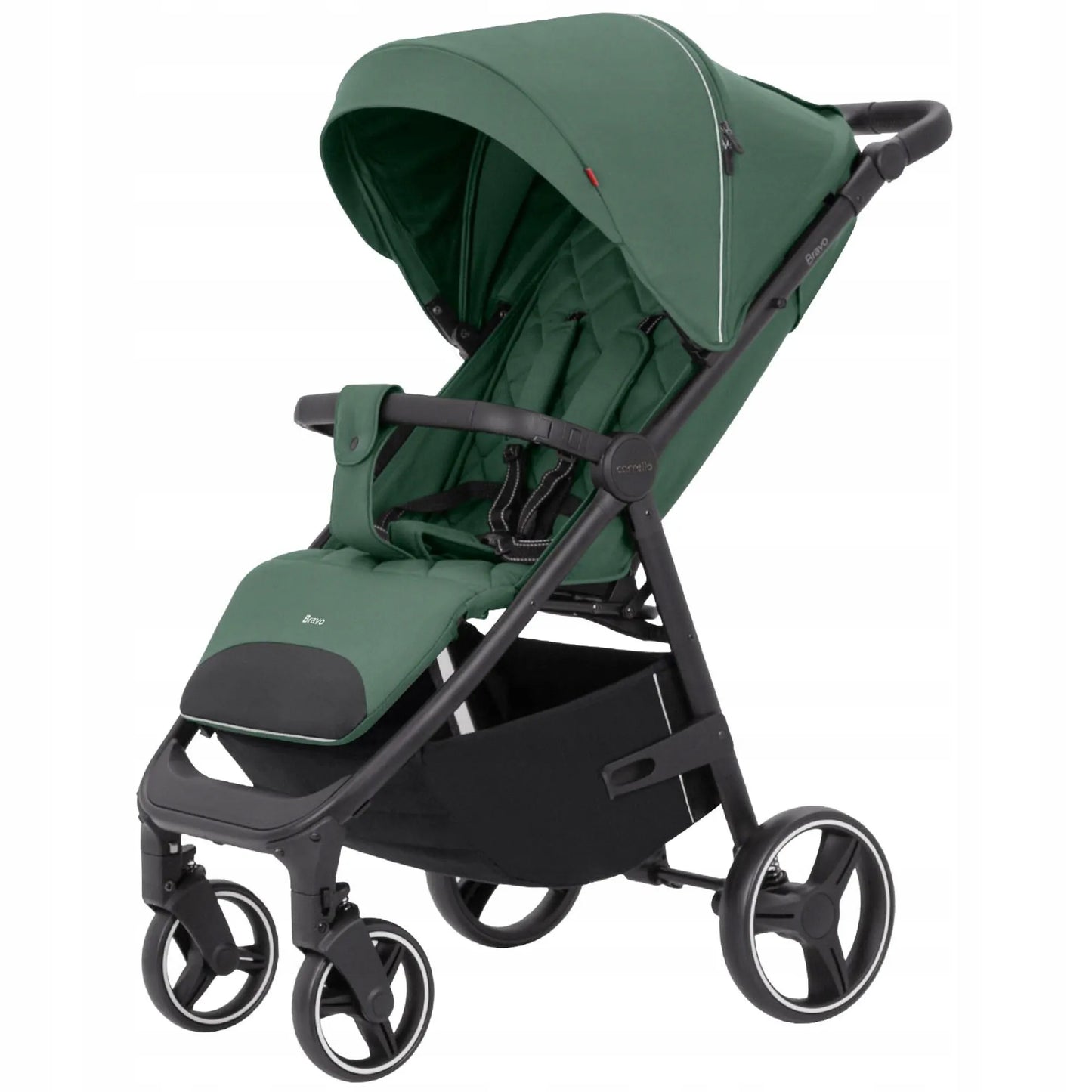 Sportinis vežimėlis Carrello Bravo 8512 Spring Green, dideli ratai, 0-22 kg