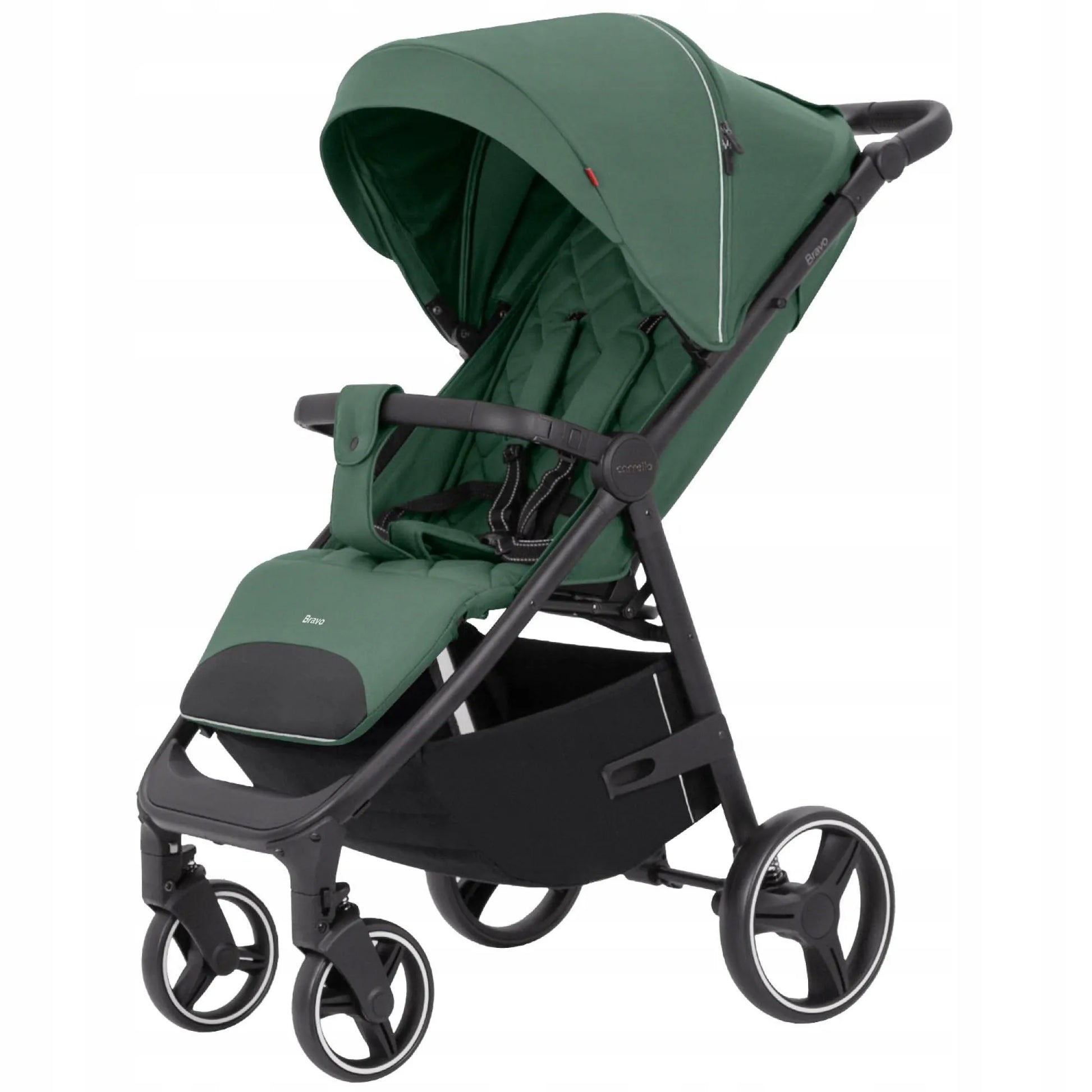 Sportinis vežimėlis Carrello Bravo 8512 Spring Green, dideli ratai, 0-22 kg