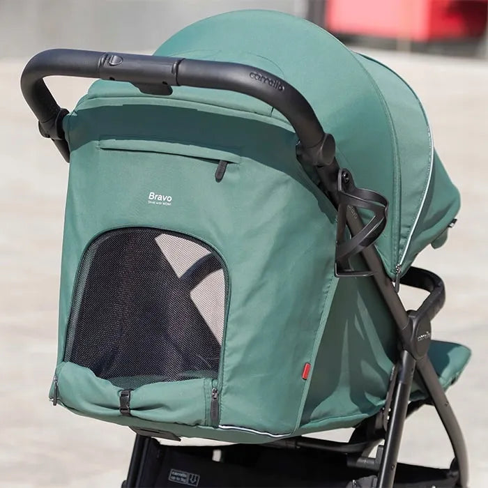 Sportinis vežimėlis Carrello Bravo 8512 Spring Green, dideli ratai, 0-22 kg