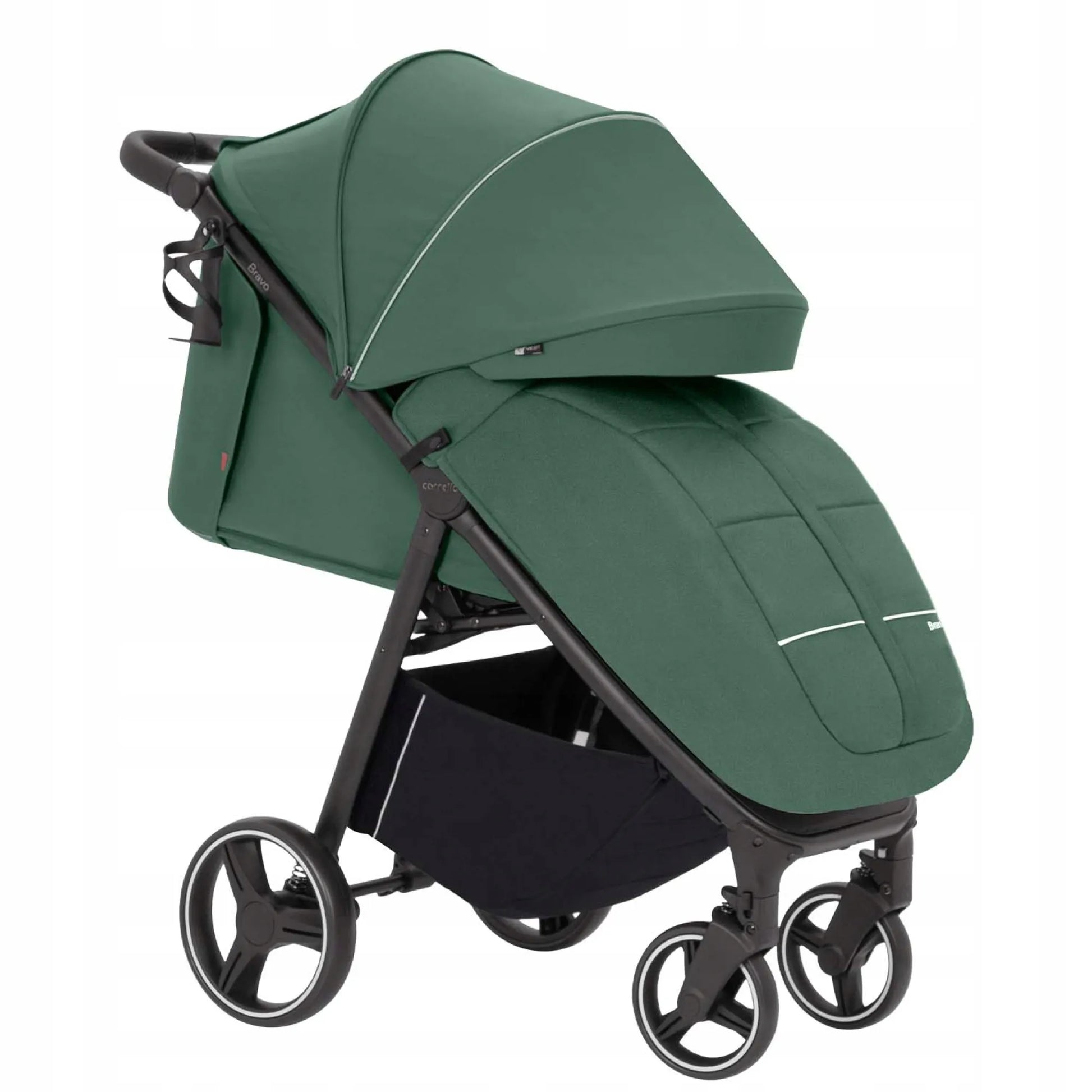 Sportinis vežimėlis Carrello Bravo 8512 Spring Green, dideli ratai, 0-22 kg