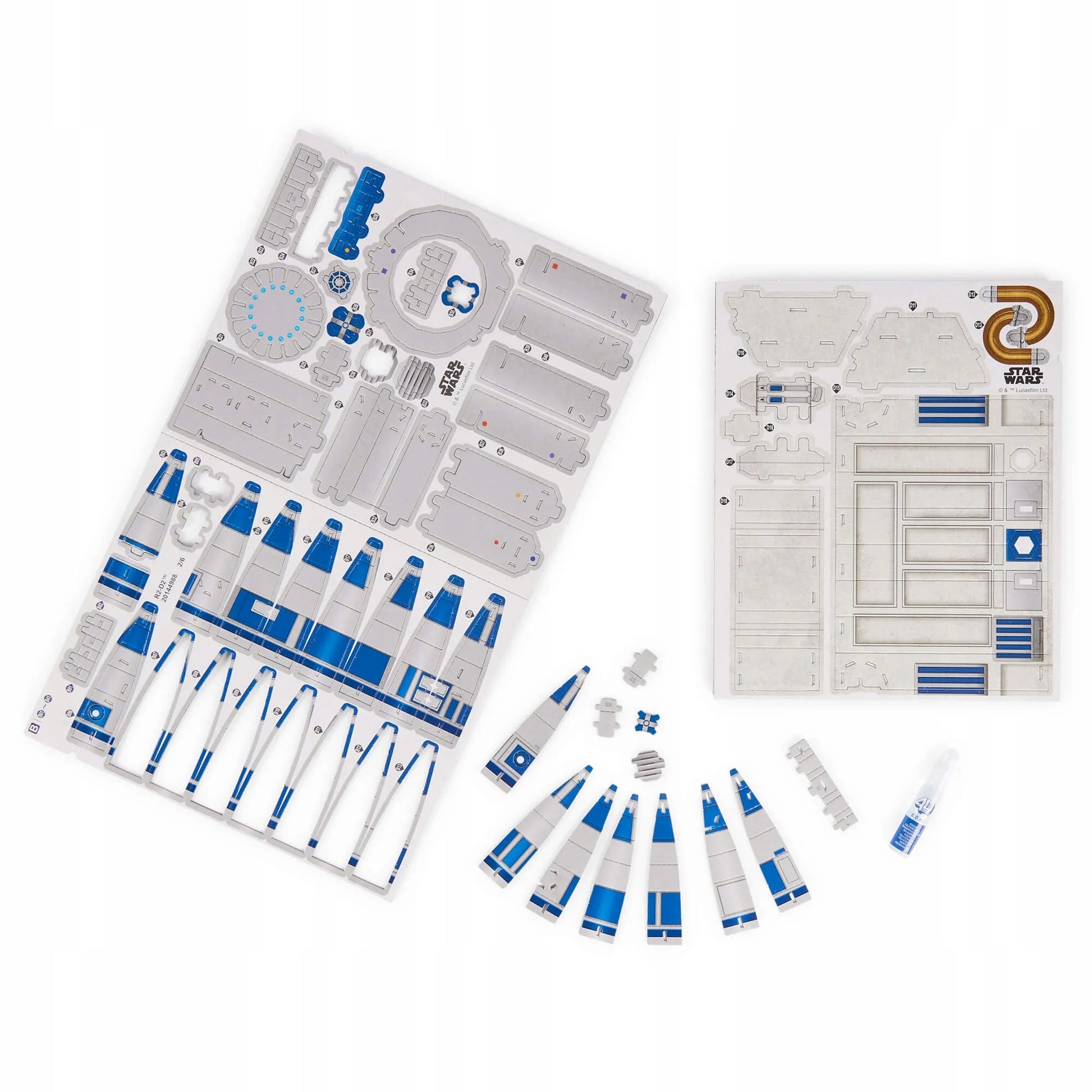 STAR WARS robotas R2-D2 4D dėlionė