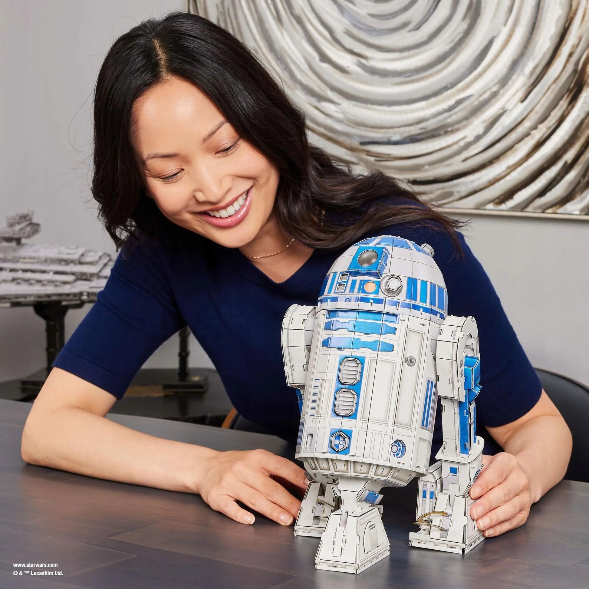 STAR WARS robotas R2-D2 4D dėlionė