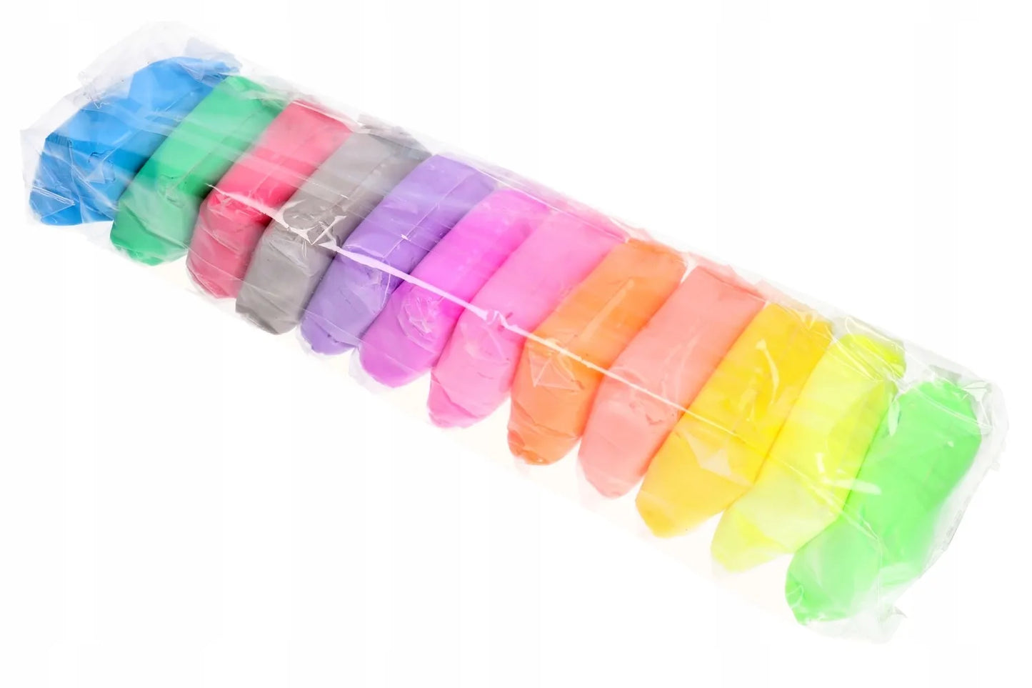 Stebuklinga modeliavimo masė - išmanusis plastilinas, polimerinis molis, 24 vnt.