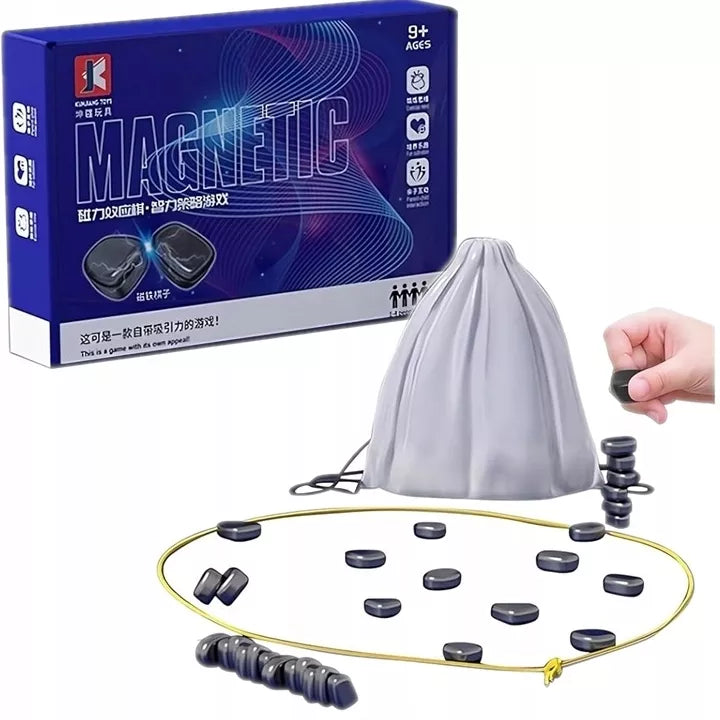 Strateginis magnetinis stalo žaidimas Akmenys
