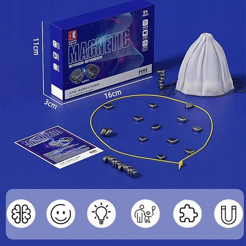 Strateginis magnetinis stalo žaidimas Akmenys