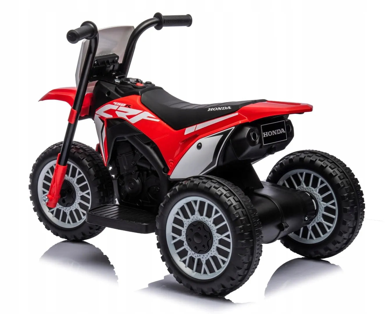 Sun Baby Honda CRF450 triratis elektromobilis vaikams, raudonas