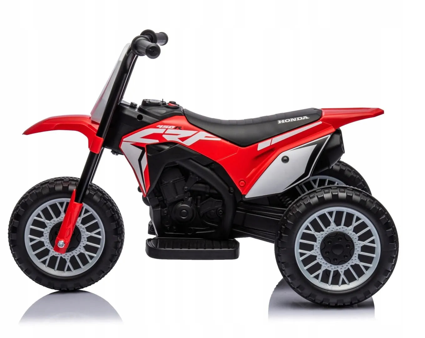 Sun Baby Honda CRF450 triratis elektromobilis vaikams, raudonas
