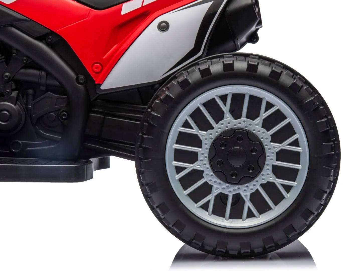 Sun Baby Honda CRF450 triratis elektromobilis vaikams, raudonas