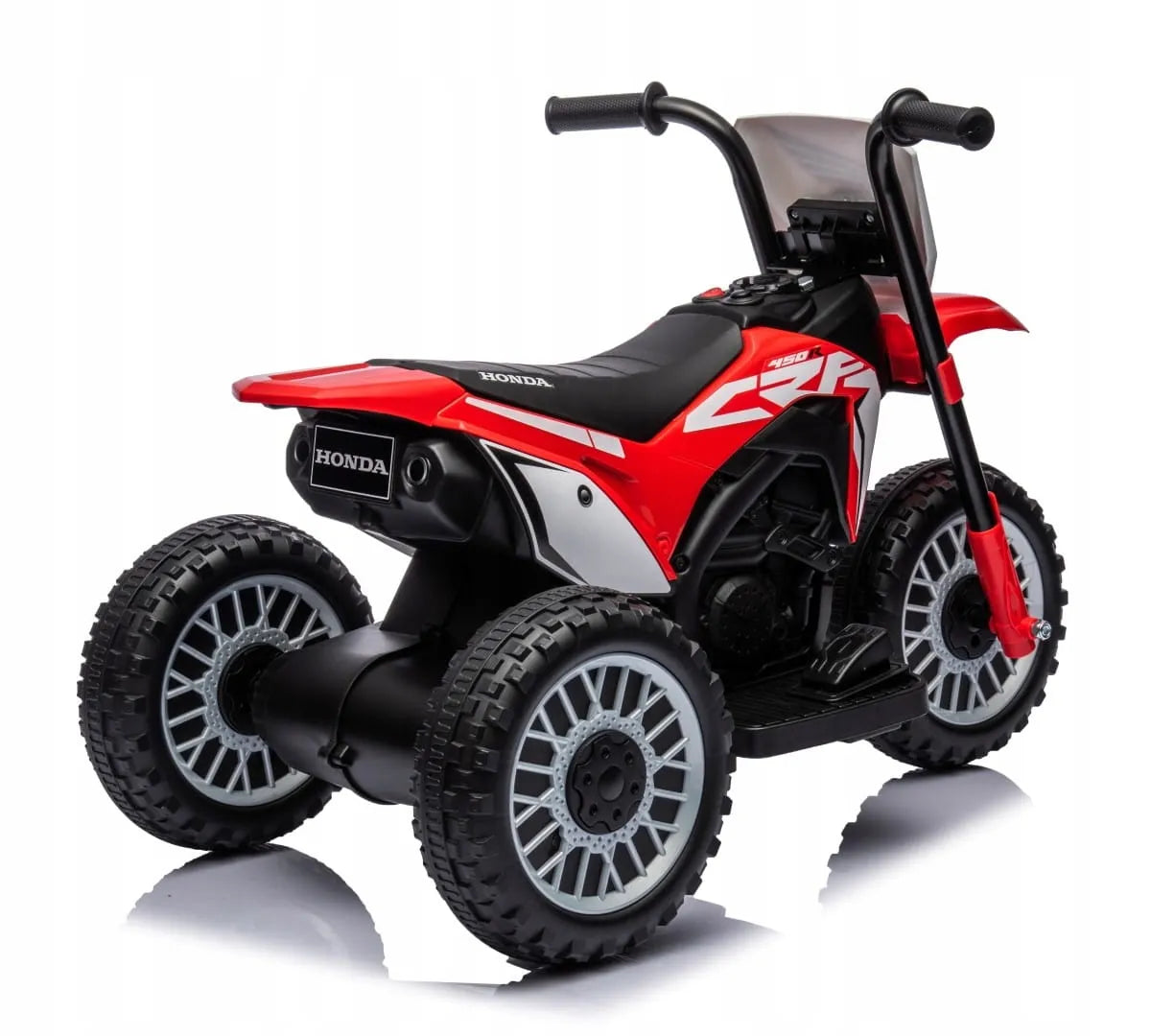 Sun Baby Honda CRF450 triratis elektromobilis vaikams, raudonas