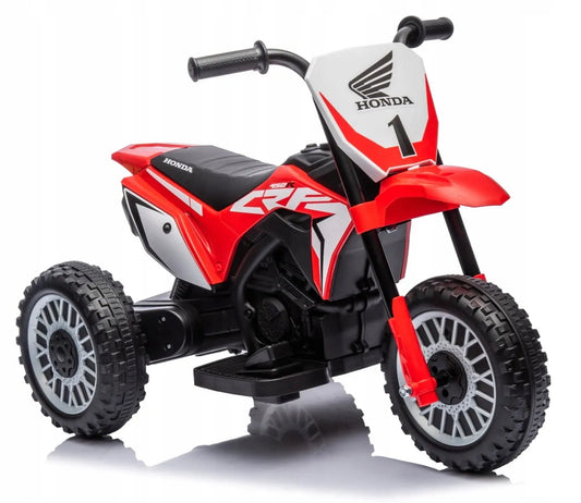 Sun Baby Honda CRF450 triratis elektromobilis vaikams, raudonas