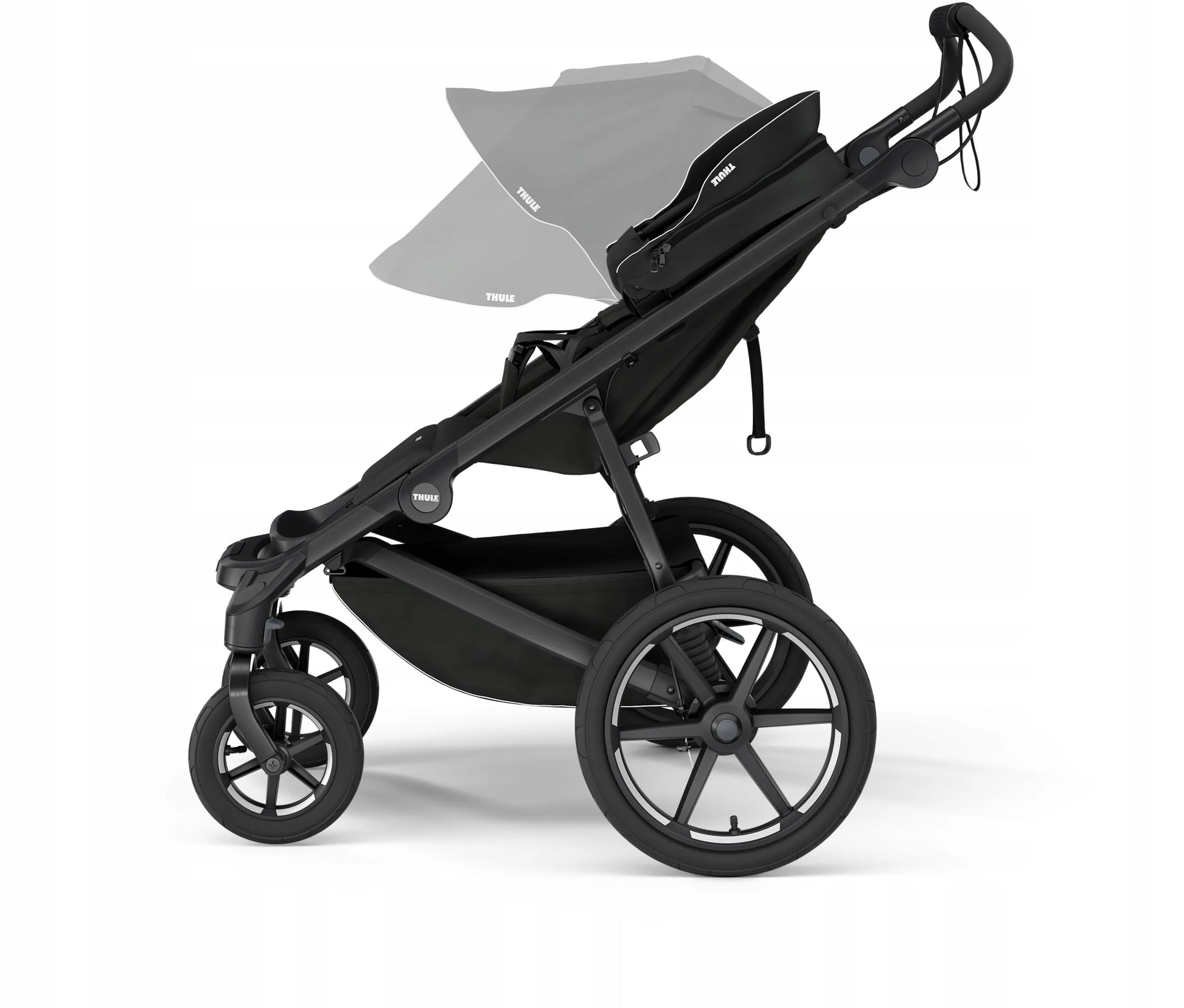 THULE URBAN GLIDE 4 sportinis visureigis vežimėlis su magnetine sagtimi