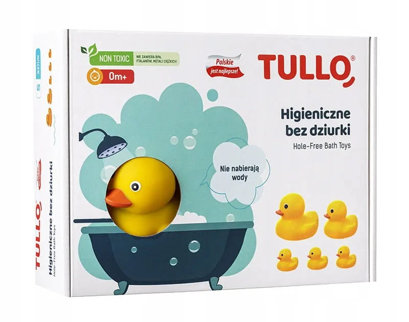 Tullo vonių ančiukai be skylučių, ančių šeimyna, 5 vnt.