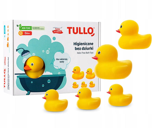 Tullo vonių ančiukai be skylučių, ančių šeimyna, 5 vnt.