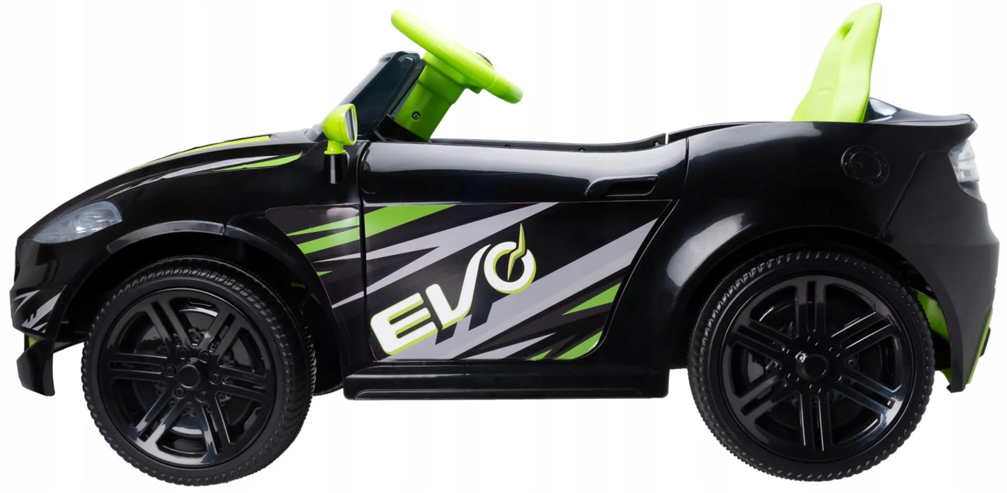 Vaikiškas akumuliatorinis automobilis EVO Venom kabrioletas su LED šviesomis ir garsais