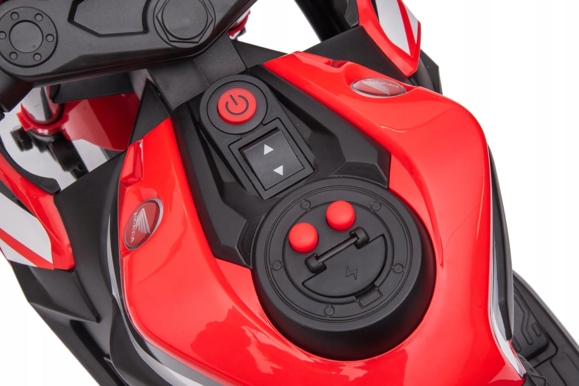Vaikiškas akumuliatorinis motociklas Honda CBR – raudonas
