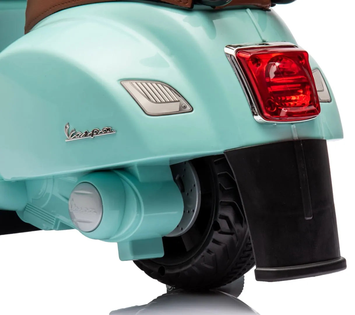 Vaikiškas akumuliatorinis paspirtukas Sun Baby Vespa MINI su atrama