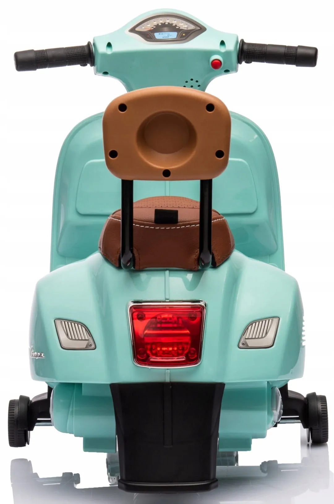 Vaikiškas akumuliatorinis paspirtukas Sun Baby Vespa MINI su atrama
