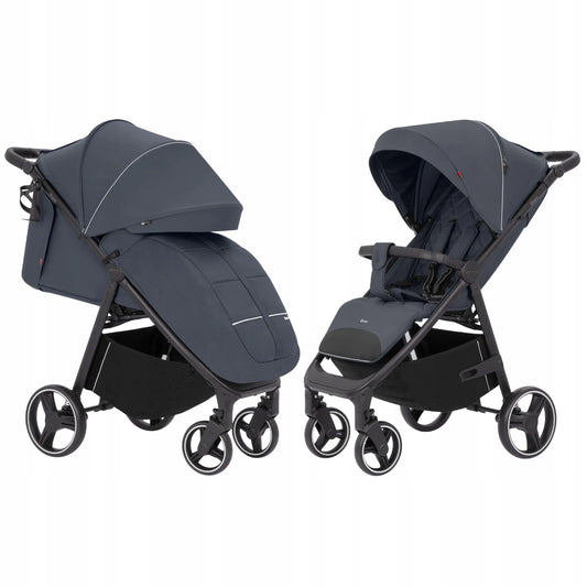 Vaikiškas sportinis vežimėlis Carrello Bravo Timber Grey