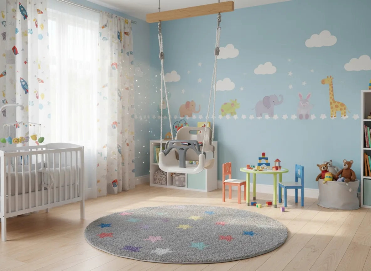 Vaikiškos sūpynės Coil 3in1, BEŽINĖS