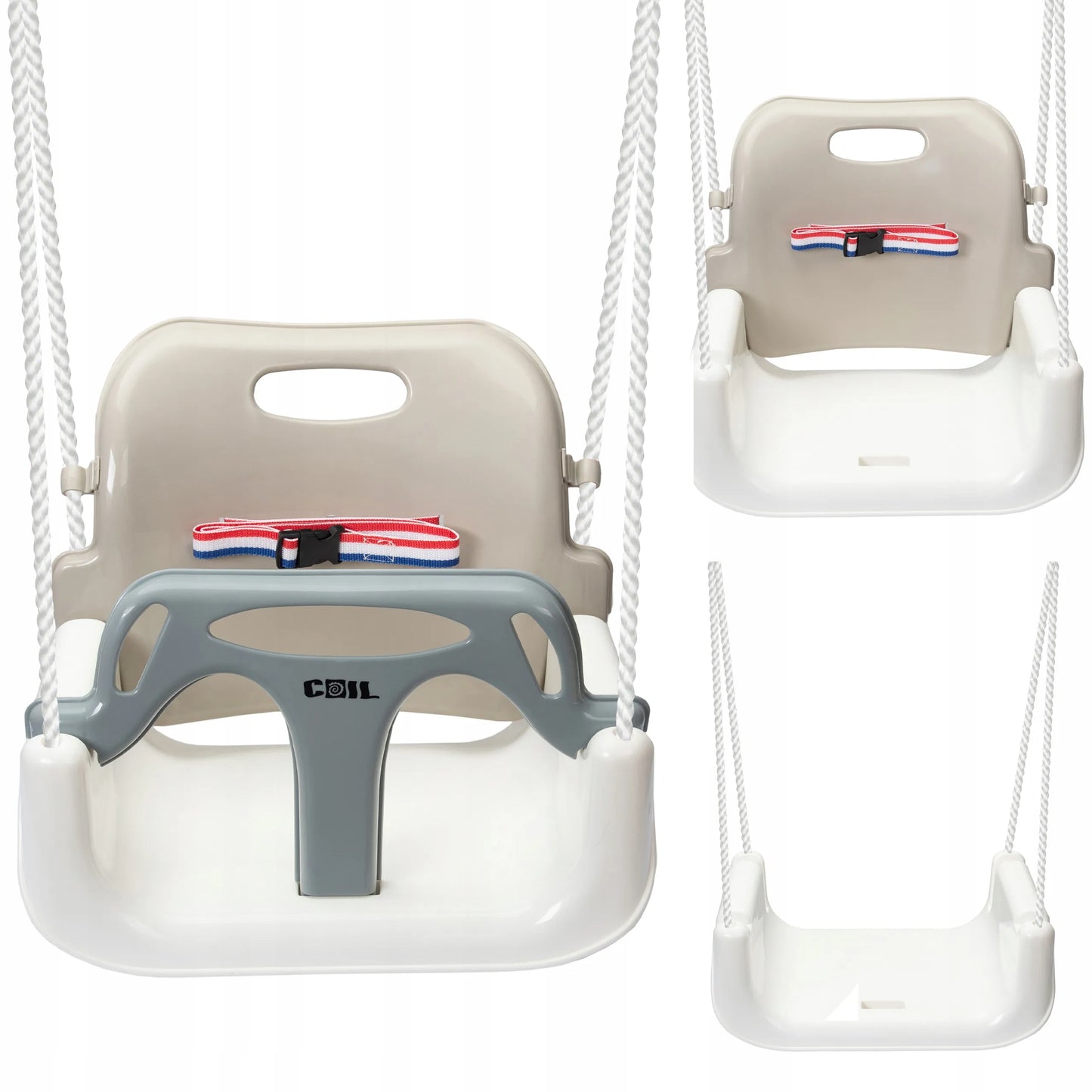 Vaikiškos sūpynės Coil 3in1, BEŽINĖS
