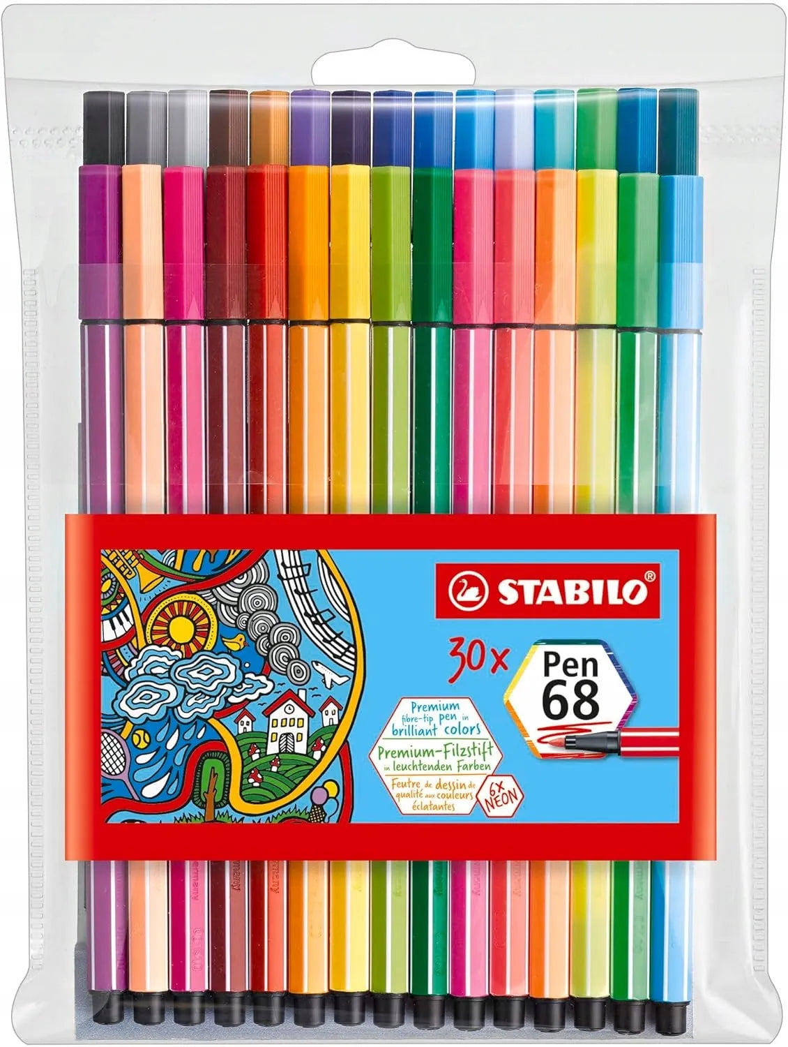 Vaikiškų flomasterių rinkinys Stabilo